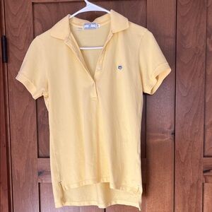 Southern tide Light Yellow Polo Shirt